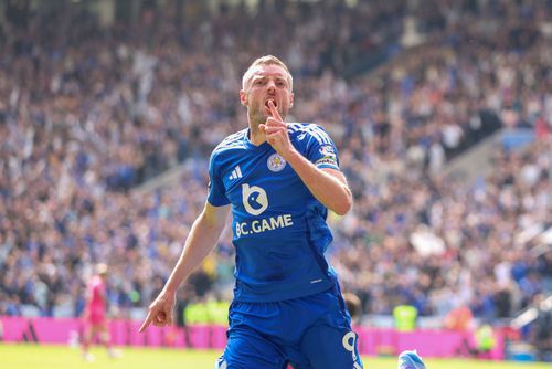 Jamie Vardy a marcat golul cu numărul 200 pentru Leicester la ultimul meci / Foto: Imago Images