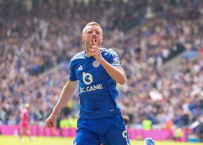 Inevitabil! Jamie Vardy a marcat golul cu numărul 200 la ultimul meci pentru Leicester