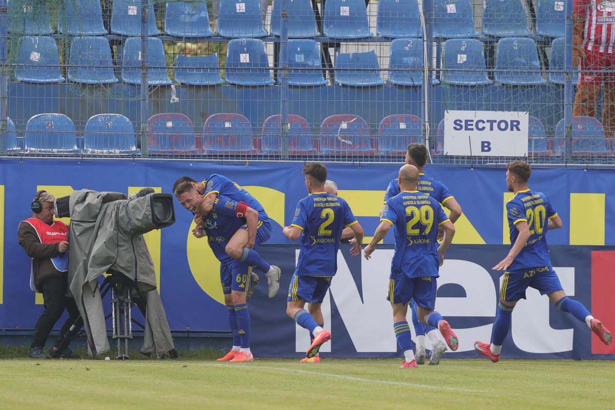 Sepsi a RETROGRADAT, Unirea Slobozia se salvează, la finele unui meci cu accente dramatice