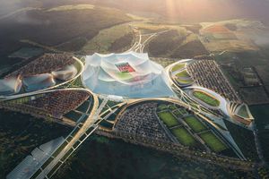 Ca în filmele SF! Cum va arăta și cât va costa cel mai mare stadion din lume: imagini „extraterestre”