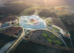 Ca în filmele SF! Cum va arăta și cât va costa cel mai mare stadion din lume: imagini „extraterestre”