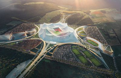 Ca în filmele SF! Cum va arăta și cât va costa cel mai mare stadion din lume: imagini „extraterestre”