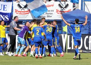 Unirea Slobozia - Sepsi, pentru supraviețuirea în Superligă » Deschidere de scor în minutul 16