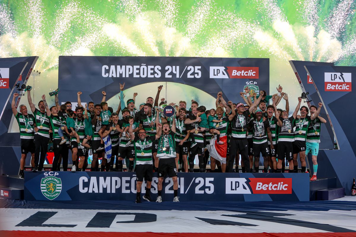 Sporting a câștigat titlul în Portugalia