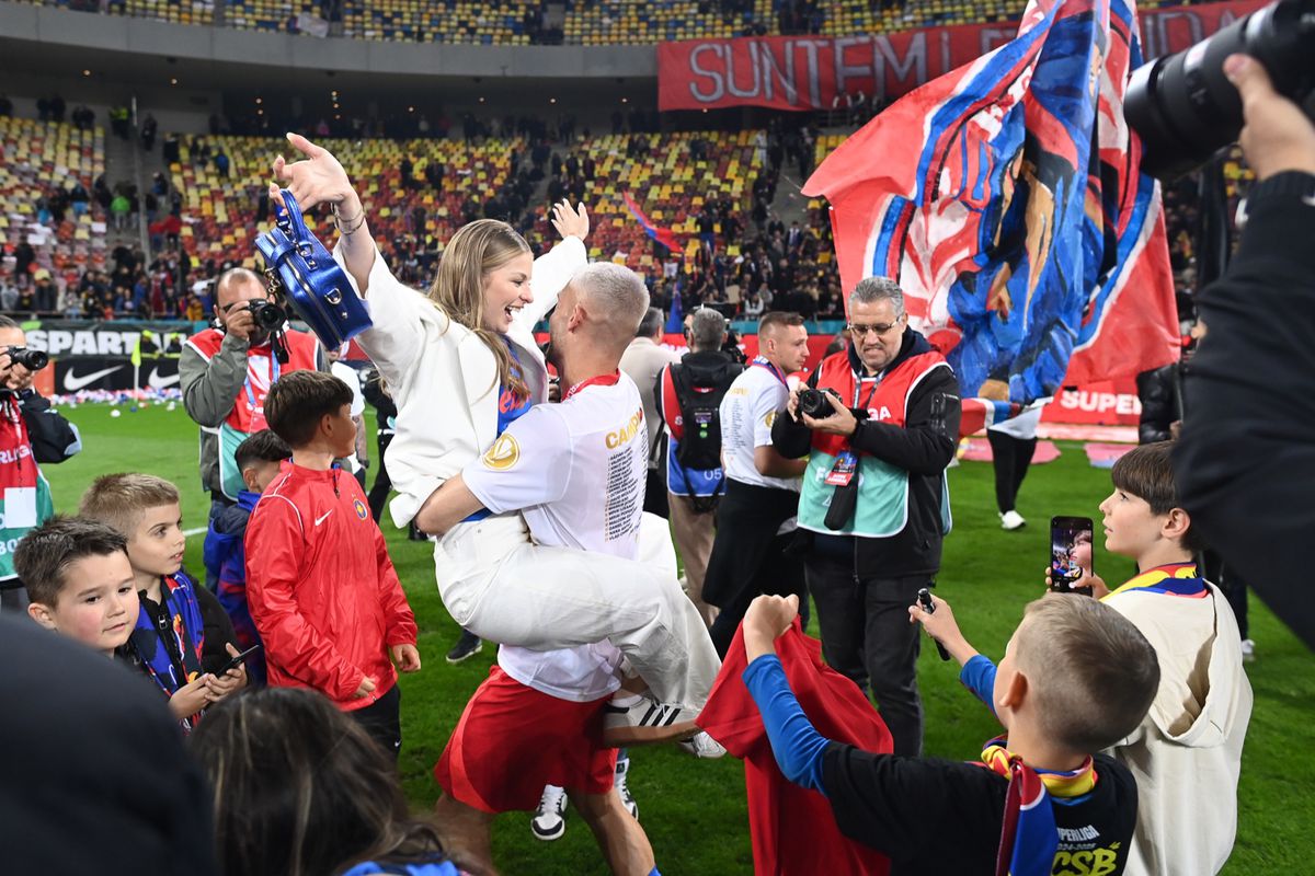 „Cea mai fericită de pe pământ!” » Antonia a întors toate privirile la petrecerea de titlu a celor de la FCSB