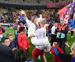 Antonia Salanta și Daniel Bîrligea, la petrecerea câștigătorii titlului de către FCSB. Foto: Eduard Vînătoru (GSP.RO)