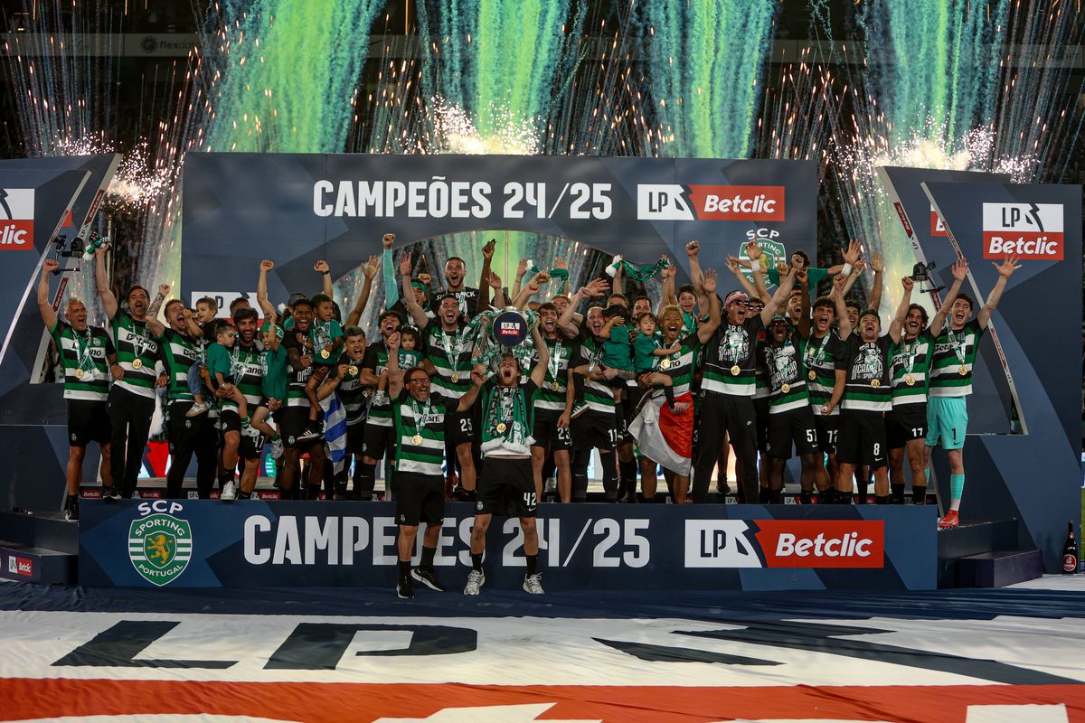 Sporting a câștigat titlul în Portugalia