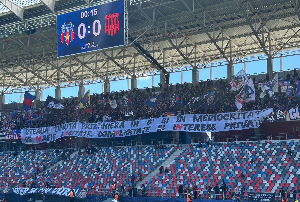 Final de sezon în eșalonul secund: CSM Reșița s-a impus la pas, iar Steaua ratează titlul în Liga 2