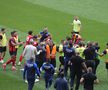 Scenele de la finalul partidei Steaua - Reșița, scor 0-2 / Foto: GSP