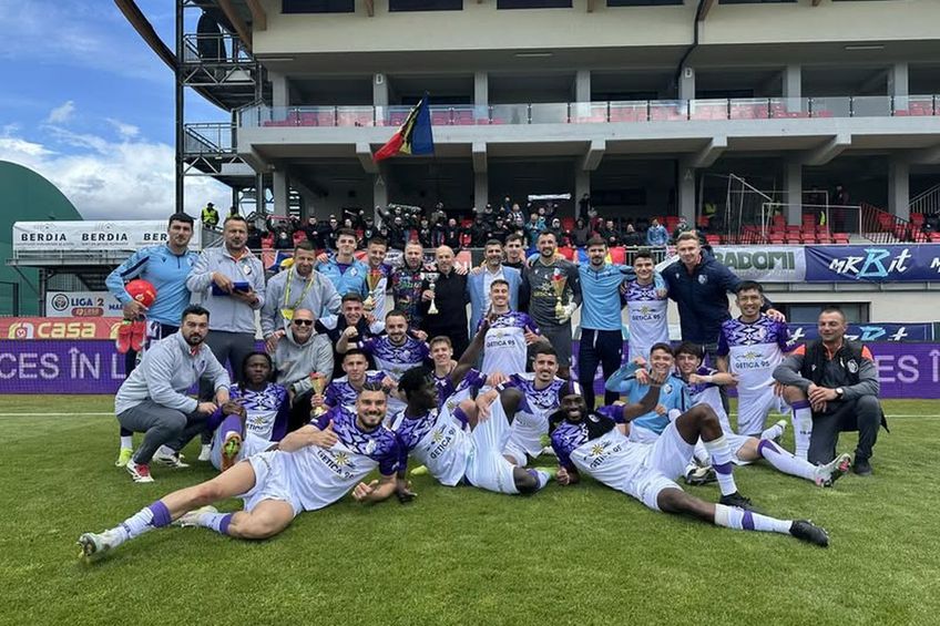 FC Argeș a câștigat Liga 2 / Foto: Facebook