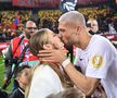 Antonia Salanta și Daniel Bîrligea, la petrecerea câștigătorii titlului de către FCSB. Foto: Eduard Vînătoru (GSP.RO)