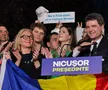 Primele imagini cu Nicușor Dan și George Simion, după apariția exit-poll-urilor