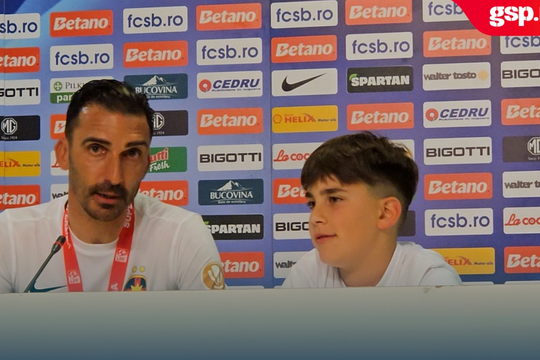 Elias Charalambous, rugat de fiul lui să rămână la FCSB