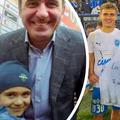 David Matei în două ipostaze: alături de Hagi la începuturile în fotbal și cui tatăl său după cucerirea titlului de campioană cu Craiova. Foto: arhiva personală Paul Matei. Montaj: Diana Vasilescu (GSP)