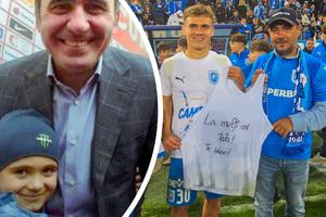 „S-a născut cu stea în frunte!” » Tatăl lui David Matei, mărturii spectaculoase după eventul Craiovei + Fotografia specială cu Hagi și promisiunea scrisă pe un șervețel