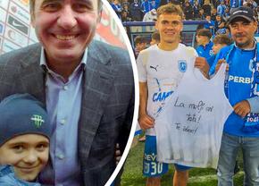 „S-a născut cu stea în frunte!” » Tatăl lui David Matei, mărturii spectaculoase după eventul Craiovei + Fotografia specială cu Hagi și promisiunea scrisă pe un șervețel