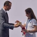 Mihai Covaliu, președintele COSR, alături de Ana Bărbosu/Foto: Imago Images