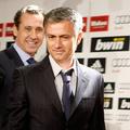 Jorge Valdano și Jose Mourinho, în perioada în care au colaborat la Real Madrid / Foto: Imago Images