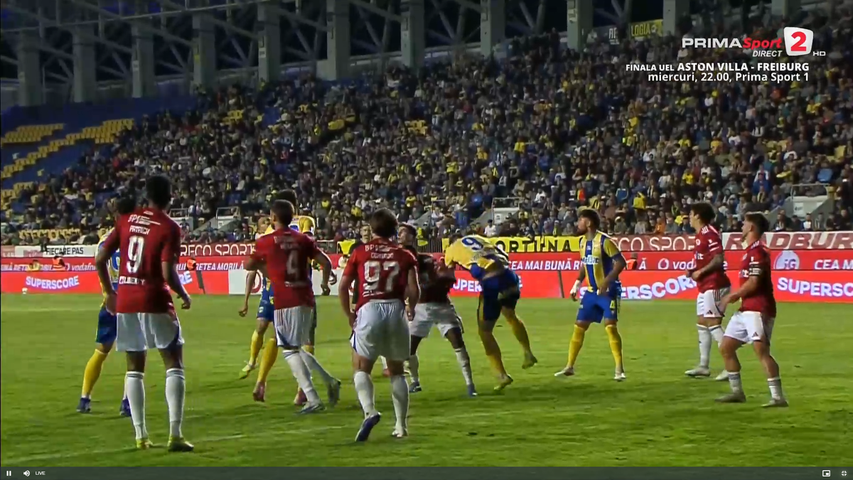 Aproape de o tragedie în Petrolul - Oțelul