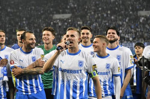 Nicușor Bancu. Universitatea Craiova a câștigat titlul de campioană în Superligă. Foto: Cristi Preda (GSP.RO)