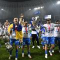 Anzor Mekvabishvili, Oleksandr Romanchuk. Universitatea Craiova a câștigat titlul de campioană în Superligă. Foto: Cristi Preda (GSP.RO)