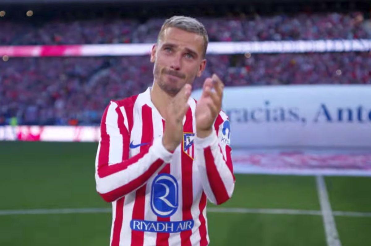 Atletico în lacrimi » Metropolitano și-a luat rămas bun de la legenda Antoine Griezmann: „Am greșit când am mers la Barcelona. Vă cer iertare”