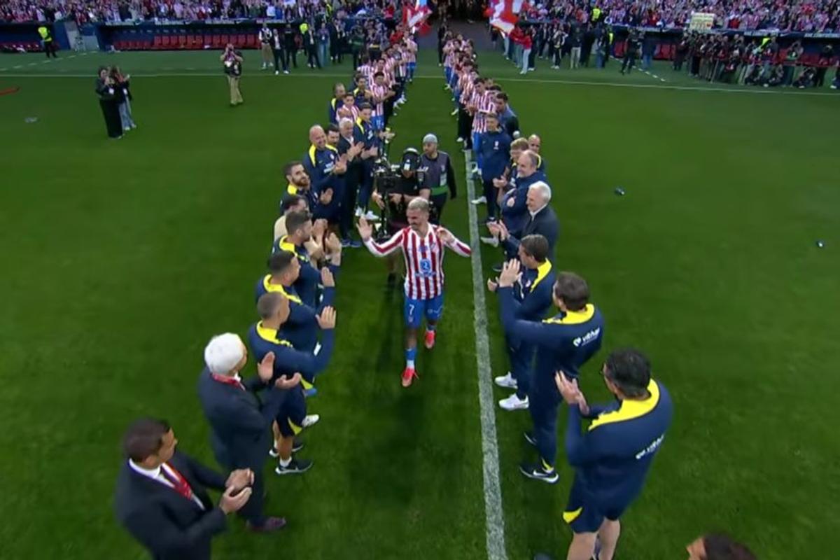 Atletico în lacrimi » Metropolitano și-a luat rămas bun de la legenda Antoine Griezmann: „Am greșit când am mers la Barcelona. Vă cer iertare”