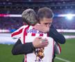 Atletico în lacrimi » Metropolitano și-a luat rămas bun de la legenda Antoine Griezmann: „Am greșit când am mers la Barcelona. Vă cer iertare”