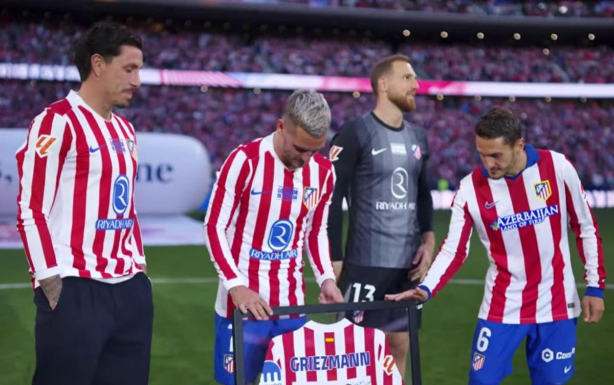 Atletico în lacrimi » Metropolitano și-a luat rămas bun de la legenda Antoine Griezmann: „Am greșit când am mers la Barcelona. Vă cer iertare”