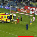 Aproape de o tragedie în Petrolul - Oțelul // Captură FOTO Prima Sport 2