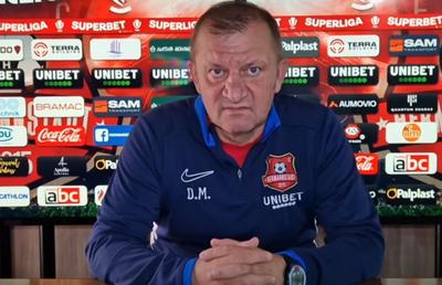 Dorinel Munteanu, înaintea meciului decisiv cu FCSB: „Este o oportunitate, dar nu depinde de noi”