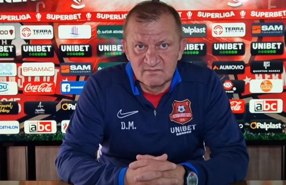 Dorinel Munteanu, înaintea meciului decisiv cu FCSB: „Este o oportunitate, dar nu depinde de noi”