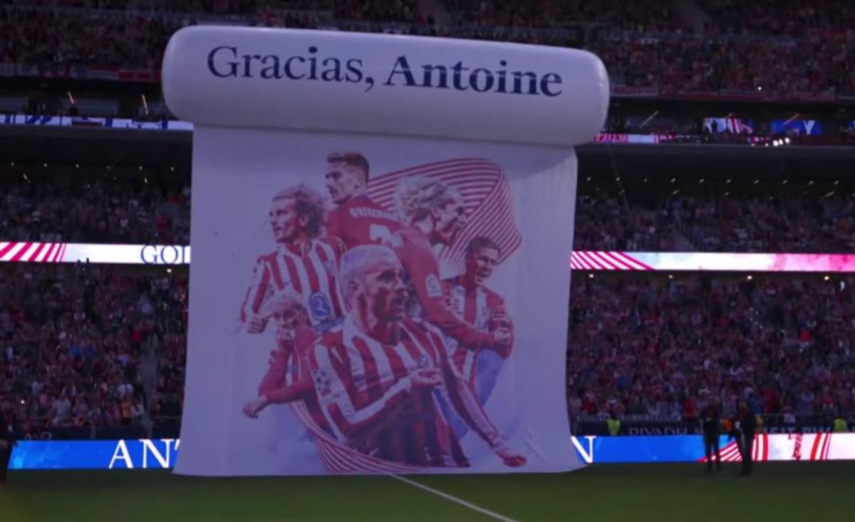 Atletico în lacrimi » Metropolitano și-a luat rămas bun de la legenda Antoine Griezmann: „Am greșit când am mers la Barcelona. Vă cer iertare”