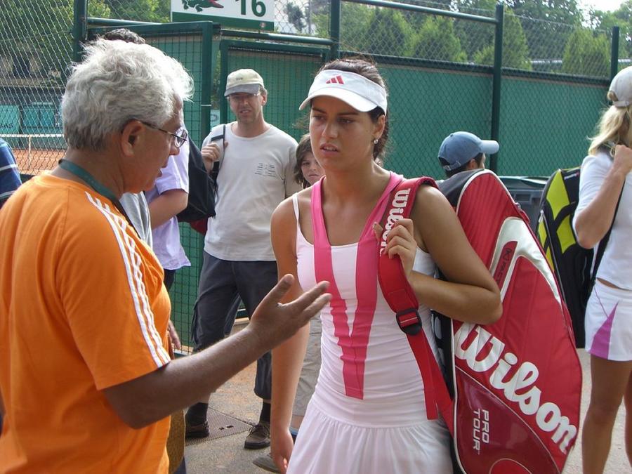 Ion Geantă și Sorana Cîrstea în 2007 Foto: Tennis Buzz Antrenorul cu care Sorana Cîrstea a reușit prima ei finală WTA: „Poate să fie ușor între primele 10”