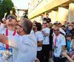 Craiova a sărbătorit titlul în centrul orașului » Bancu a ridicat trofeul în fața a 15.000 de oameni + Coelho și Cârțu, copleșiți de emoții
