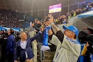 Cu ce vedetă TV a celebrat Mihai Rotaru câștigarea titlului » Cine i-a înmânat personal medalia de campion și un anunț uriaș al patronului