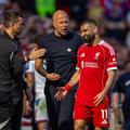 Arne Slot și Mohamed Salah / Foto: Imago