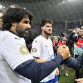 Filipe Coelho, Mihai Rotaru. Universitatea Craiova a câștigat titlul de campioană în Superligă. Foto: Cristi Preda (GSP.RO)