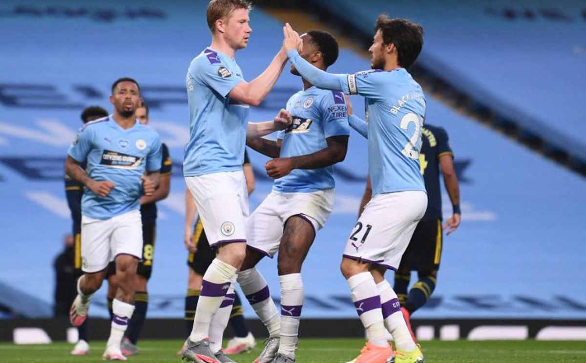 MANCHESTER CITY - ARSENAL 3-0 // FOTO Meci perfect făcut de formația lui Pep Guardiola în Premier League