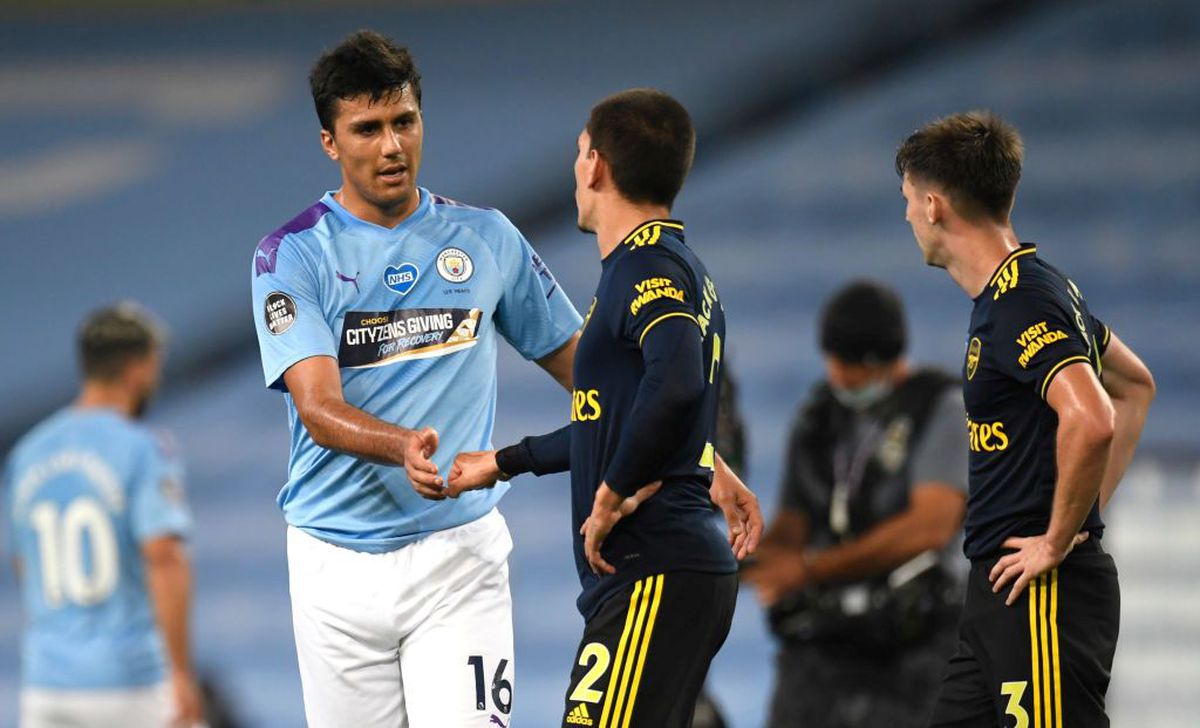 MANCHESTER CITY - ARSENAL 3-0. Formația lui Guardiola, revenire perfectă