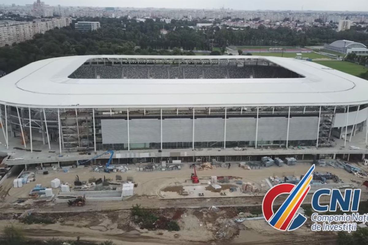 VIDEO + FOTO. Imagini noi de la Stadioanele Steaua și Rapid! În ce stadiu se află lucrările la cele două arene