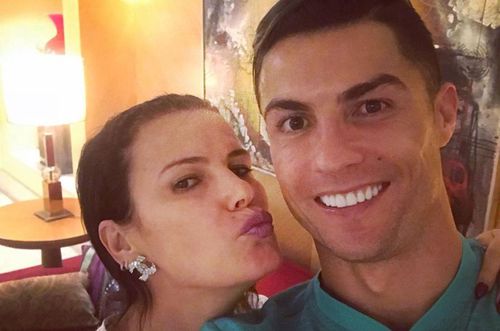 Elma Aveiro, alături de Cristiano Ronaldo // foto: Instagram @ elma_oficial