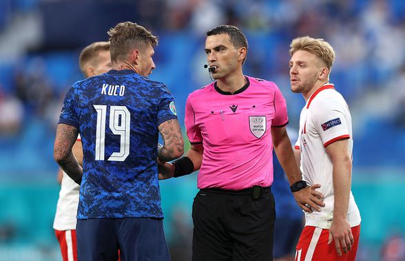 Ovidiu Hațegan arbitrează din nou la EURO 2020! Va conduce una dintre favoritele la câștigarea turneului