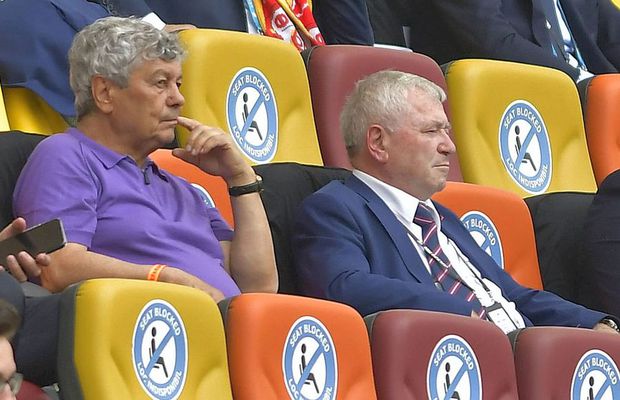 Mircea Lucescu influențează Euro și din tribună! Câți jucători a avut pe teren la Ucraina - Macedonia de Nord