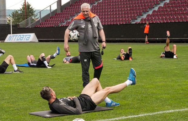 Șumudică face curățenie la CFR Cluj! 5 jucători sunt OUT de la campioană