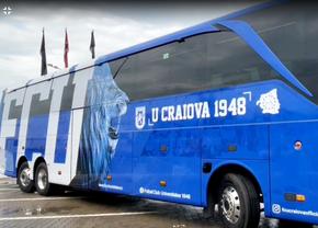FC U Craiova 1948 și-a prezentat autocarul de peste 500.000 de euro + oltenii ar fi bătut palma cu un ghanez