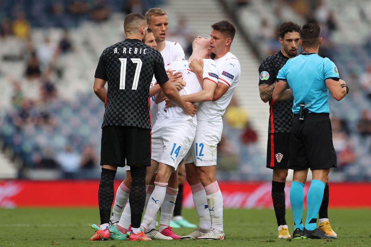 Croația - Cehia 1-1 » Vicecampioana mondială rămâne datoare la Euro 2020! Clasamentul grupei D