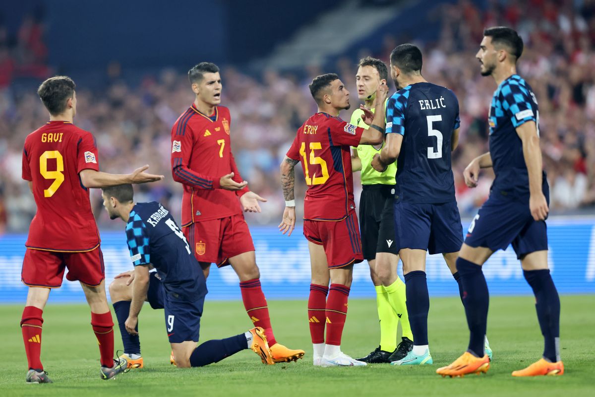 Spania - Croația, finala din Nations League