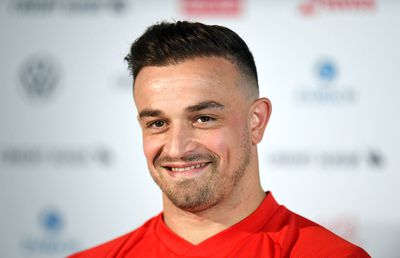 Laudă sau ironie? Shaqiri la conferință: „Cum îl cheamă? Așa, Pușcaș! Un nume celebru, nu? N-are nevoie de prea multe ocazii ca să dea gol”