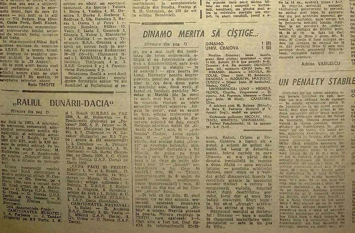 40 de ani de la ultimul meci din cariera lui Cornel Dinu. Mister visa să revoluționeze fotbalul: „Sper să inventez lucruri noi, poate chiar un alt sistem de joc. Am vorbit deja cu Ferguson"